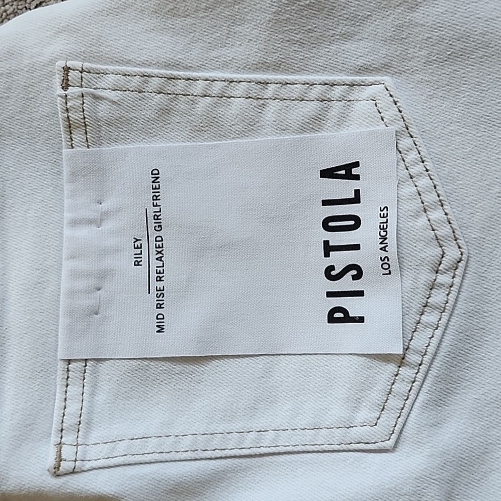 Pistola Riley Mid Rise Relaxed Girlfriend - Picture 2 of 10